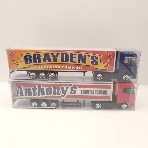 Swibco Trucking Company Toy Semi Truck Set of 10 New in package - Picture 2 of 13